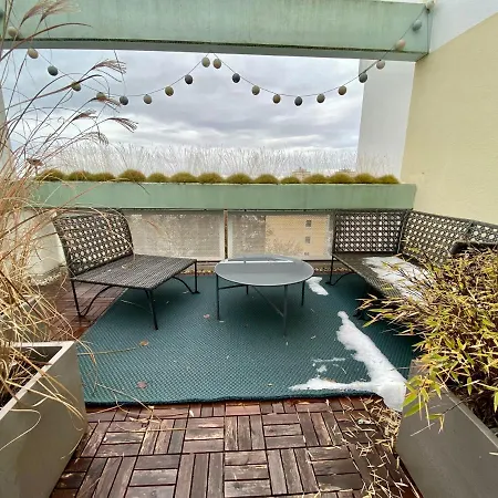 Central With Rooftop Terrace And View On The Alps בית אירוח מינכן